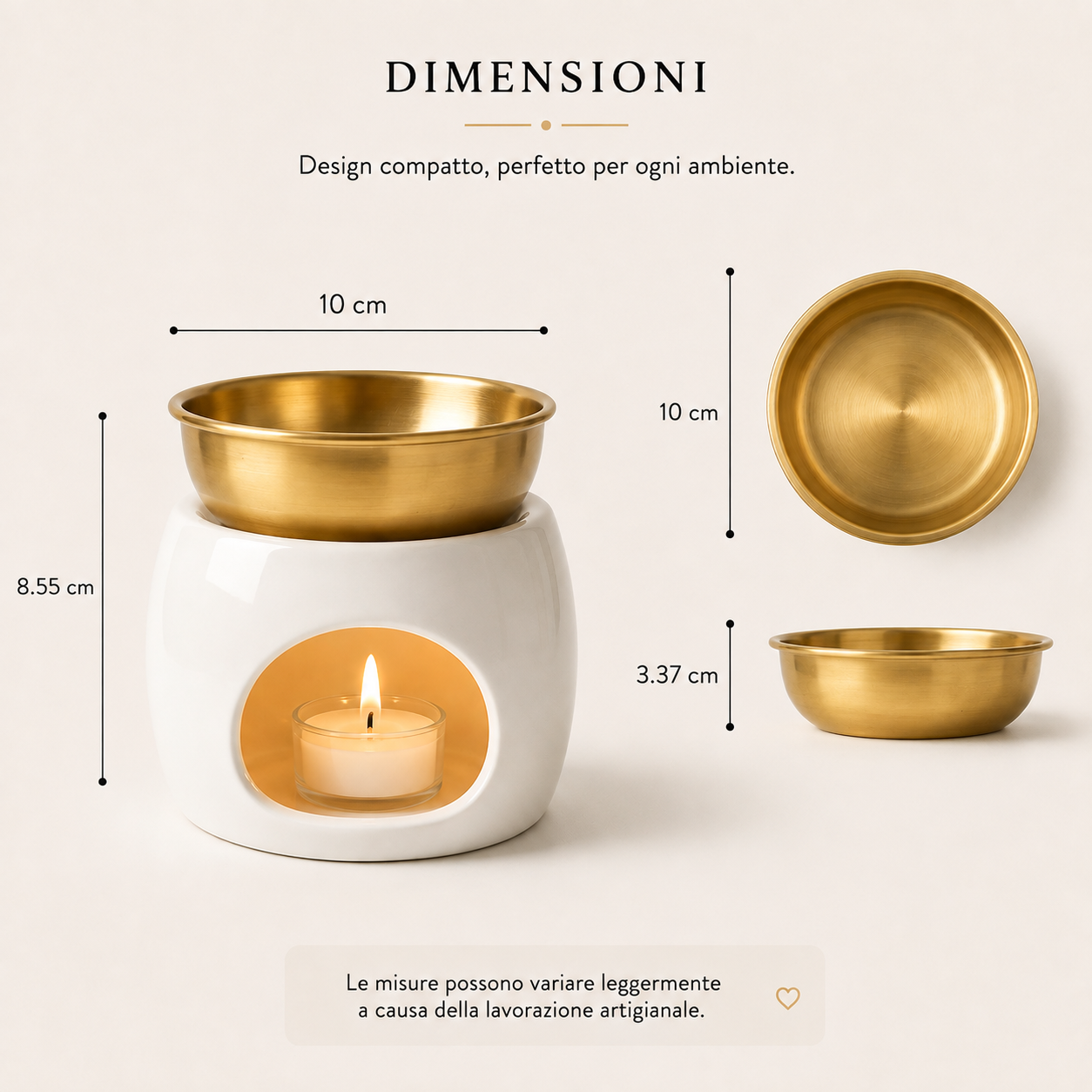 WAX MELT BURNER • ARMONIA