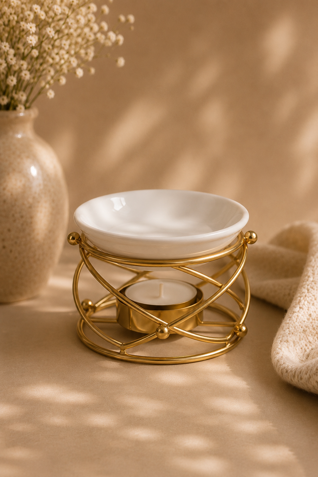 WAX MELT BURNER • INTRECCIO