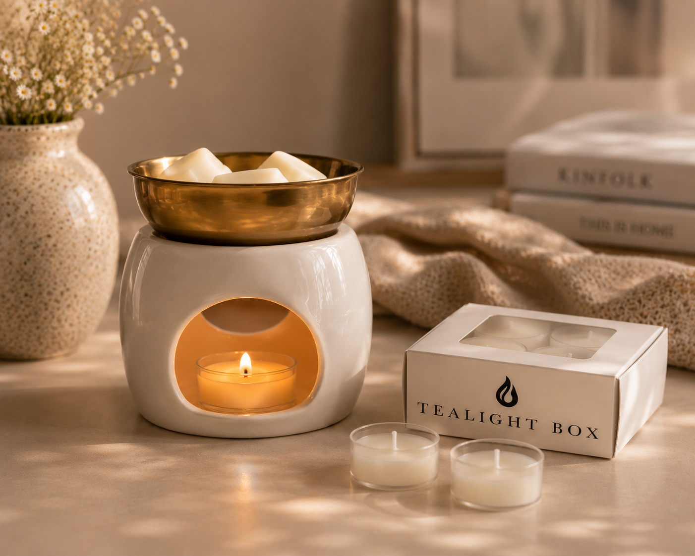 TEALIGHT BOX • 8 CANDELE